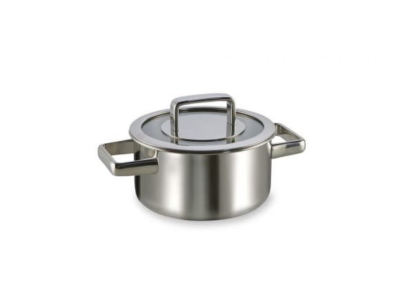 Habonne Royal 3-laags RVS kookpan 16cm 1,5L Habonne Royal 3-laags RVS kookpan 16cm 1,5L