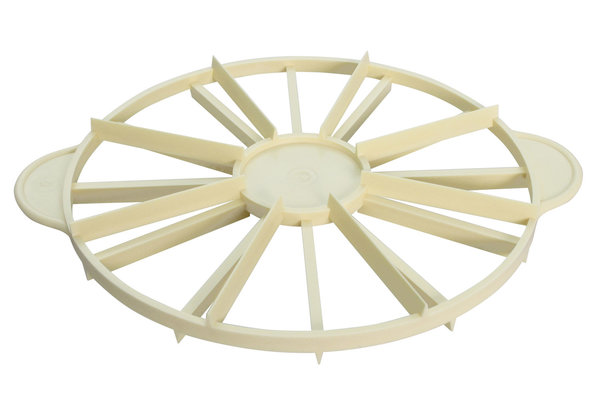 Taartverdeler kunststof 12/8 dubbelzijdig