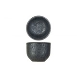 Eierdopje / kommetje grijs 5 x 4cm aardewerk