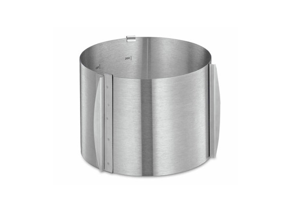 Küchenprofi Adjustable high cake ring 16-30cm Küchenprofi Adjustable high cake ring 16-30cm