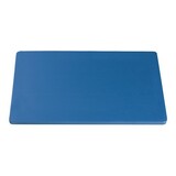 Snijplaat HDPE blauw glad met pootjes 40x25cm