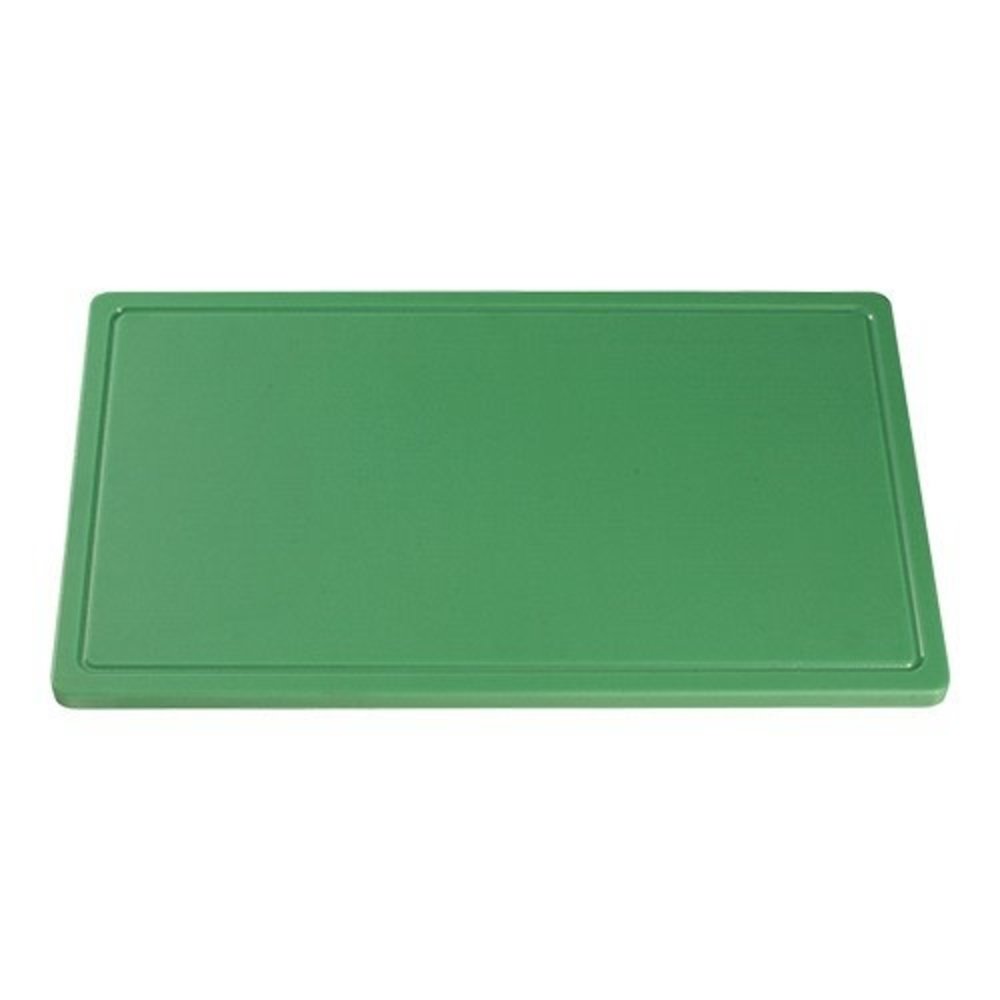 Snijplaat HDPE groen sapgoot met pootjes 40x25cm