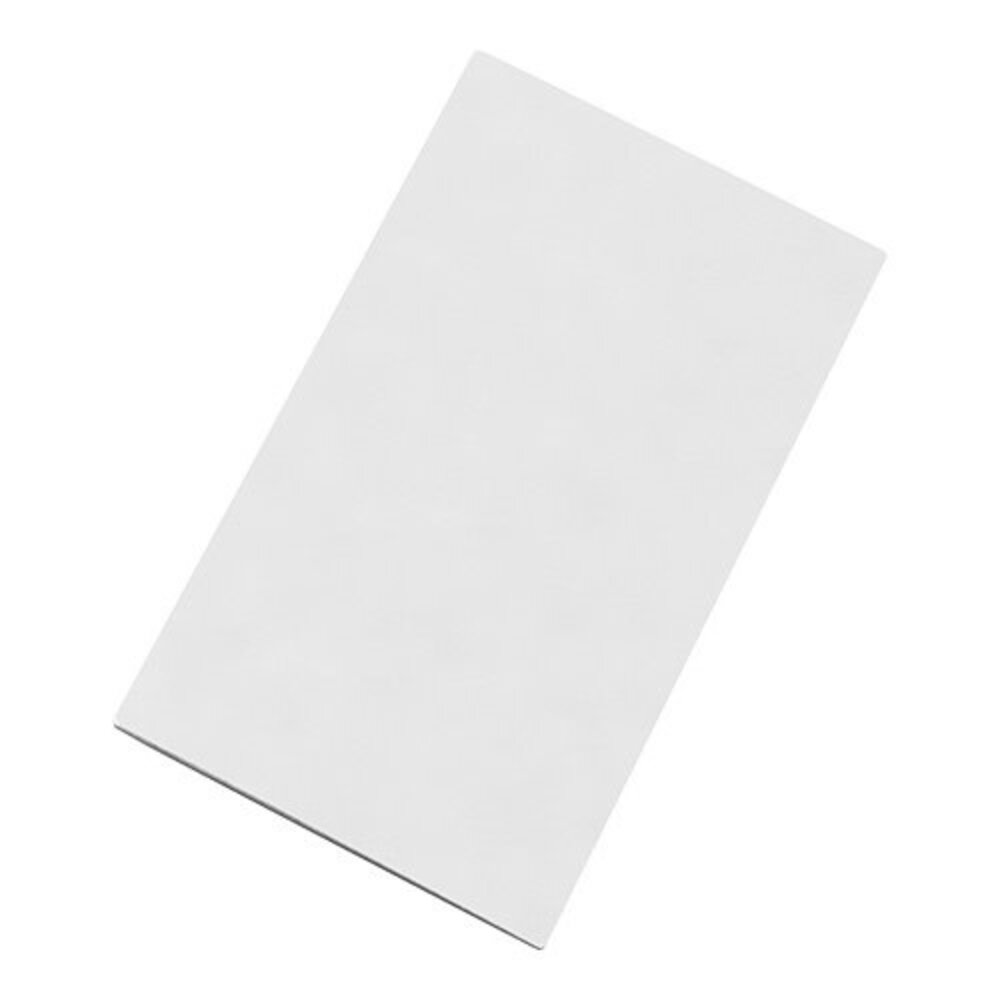 Snijplaat HDPE wit glad 2-zijdig 50x30cm