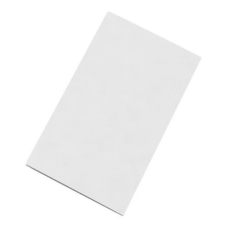 Snijplaat HDPE wit glad 2-zijdig 50x30cm