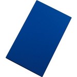 Snijplaat HDPE blauw glad 2-zijdig 50x30cm