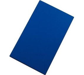 Snijplaat HDPE blauw glad 2-zijdig 50x30cm Snijplaat HDPE blauw glad 2-zijdig 50x30cm