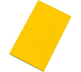 Snijplaat HDPE geel glad 2-zijdig 50x30cm Snijplaat HDPE geel glad 2-zijdig 50x30cm