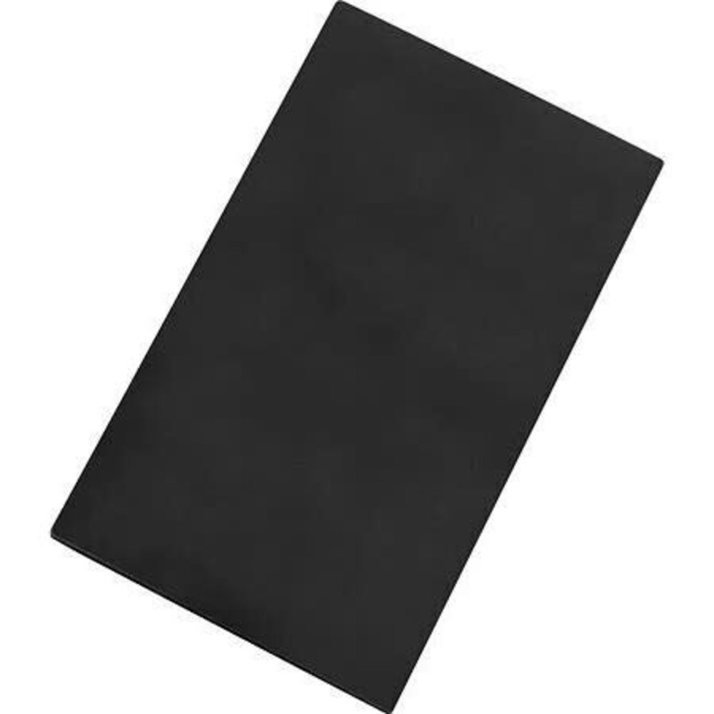 Snijplaat HDPE zwart glad 2-zijdig 50x30cm