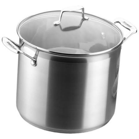Scanpan Impact stock pot 26cm / 11L with glass lid Scanpan Impact stock pot 26cm / 11L with glass lid