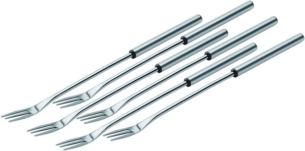 Kuhn Rikon Set van 6 RVS fonduevorkjes