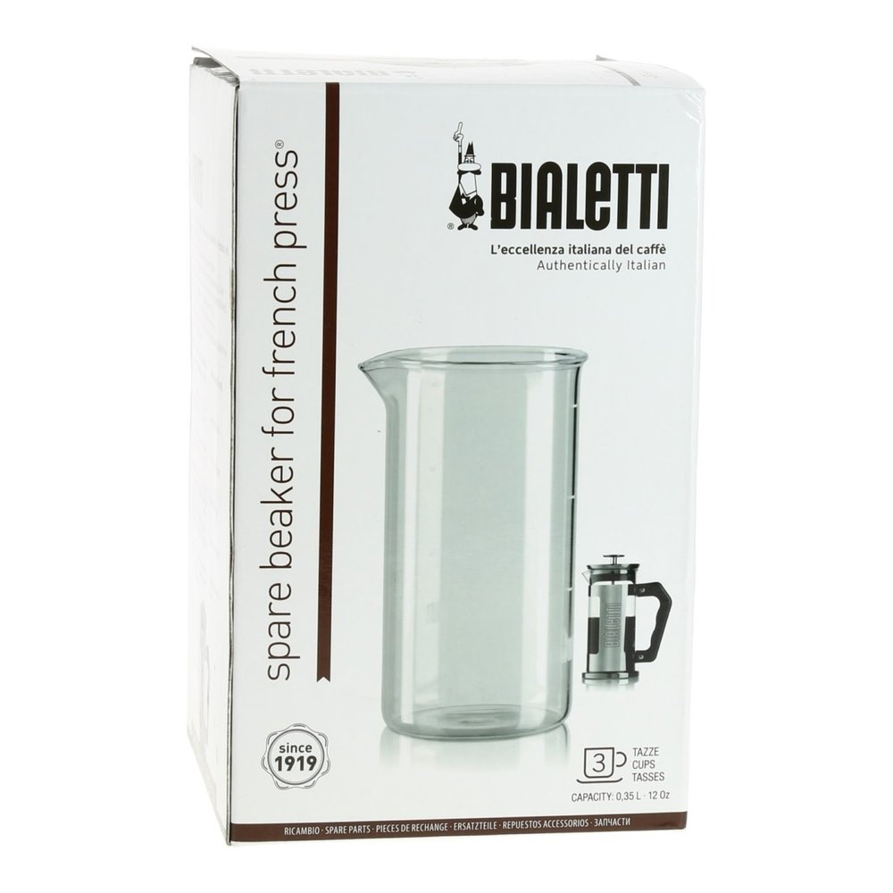 Bialetti Spare glass for 0,35L Preziosa French press Bialetti Spare glass for 0,35L Preziosa French press