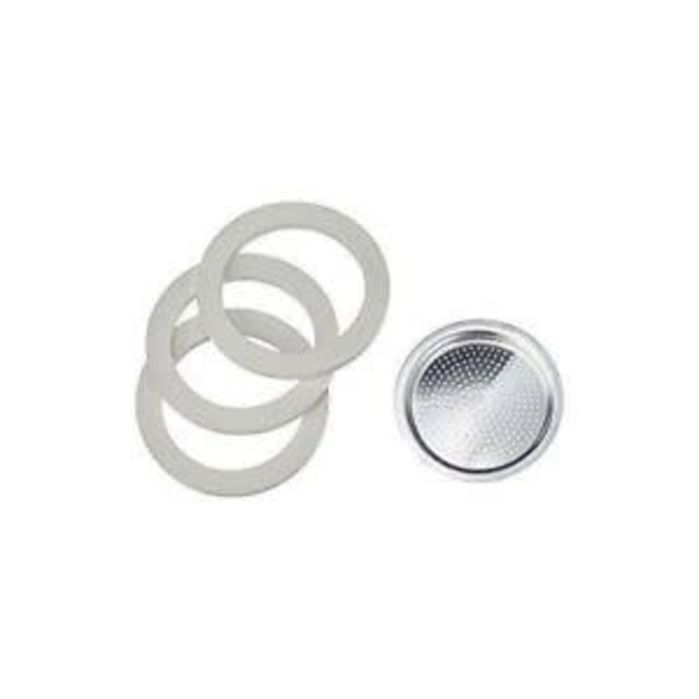 Bialetti Spare rings for 6-cup Moka Express, Dama, Break & Moka Timer Bialetti Spare rings for 6-cup Moka Express, Dama, Break & Moka Timer