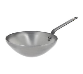 DeBuyer Carbonstalen wok 24cm