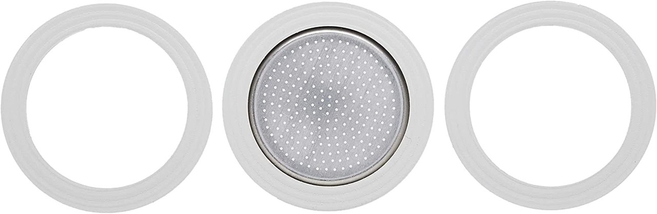 Bialetti Spare rings for 1-cup Moka Express, Dama, Fiammetta, Break & Mini Express