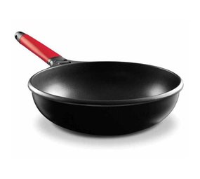 Fundix wok met afneembare steel 28cm Fundix wok met afneembare steel 28cm
