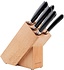 Knife block with 5 knives Knife block with 5 knives