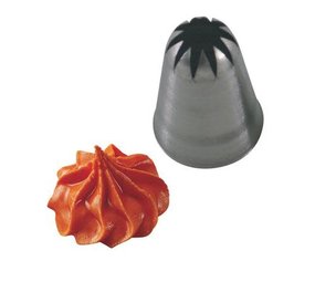 Martellato Closed star piping nozzle 7mm Martellato Closed star piping nozzle 7mm