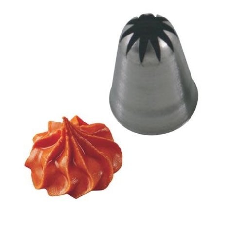 Martellato Spuitmondje RVS gesloten ster 7mm BC325 Martellato Spuitmondje RVS gesloten ster 7mm BC325