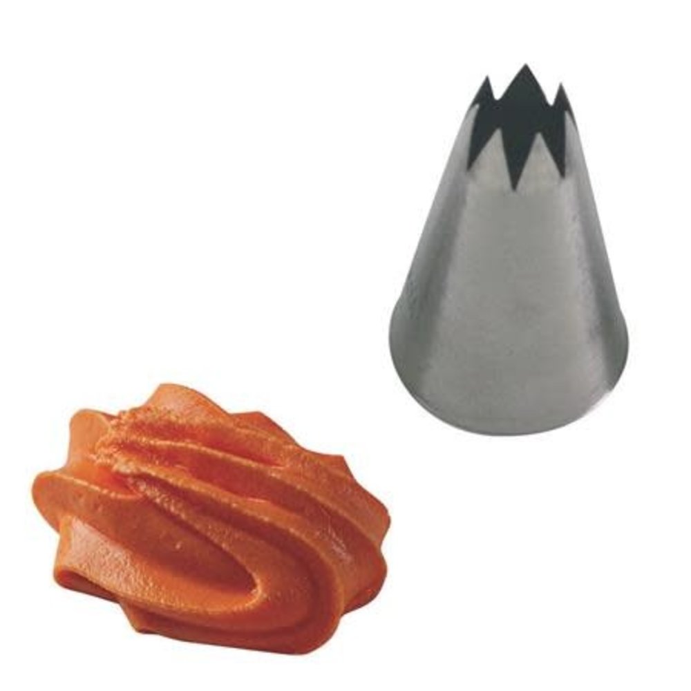 Martellato Open star piping nozzle 12mm (9) BS112 Martellato Open star piping nozzle 12mm (9) BS112