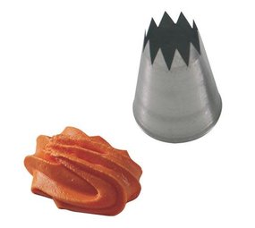 Martellato Open star piping nozzle 15mm Martellato Open star piping nozzle 15mm