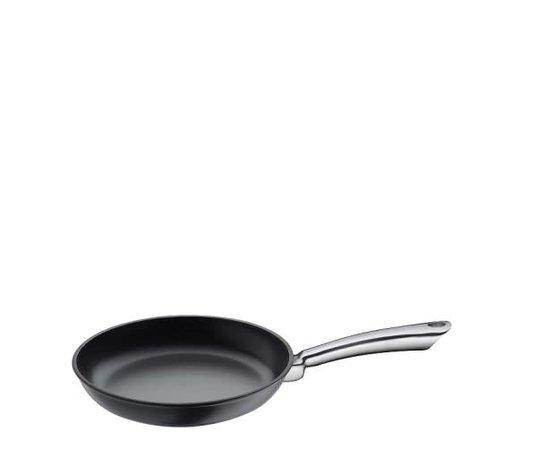 Küchenprofi Enameled cast iron frying pan with stainless steel handle 20cm black Küchenprofi Enameled cast iron frying pan with stainless steel handle 20cm black