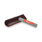 Laguiole en Aubrac Sharpening stone in leather pouch