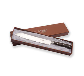 Laguiole en Aubrac 20cm broodmes ziricote Laguiole en Aubrac 20cm broodmes ziricote