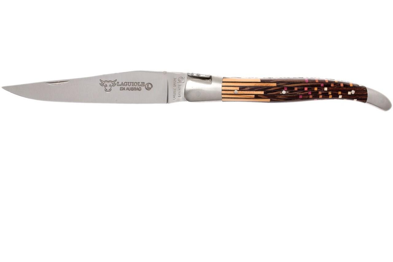 Laguiole en Aubrac 12cm klapmes "puzzle"