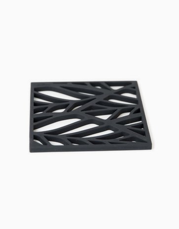 Tools2cook Siliconen onderzetter zwart