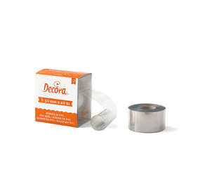 Decora Food-grade PVC strip roll for chocolate, 4 cm x 50 m