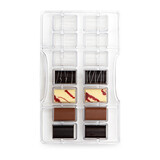Decora Polycarbonate chocolate mold, cherry, 14 cavities