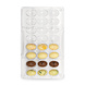 Decora Professionele polycarbonaat chocoladevorm, kleine eitjes, 24 holtes