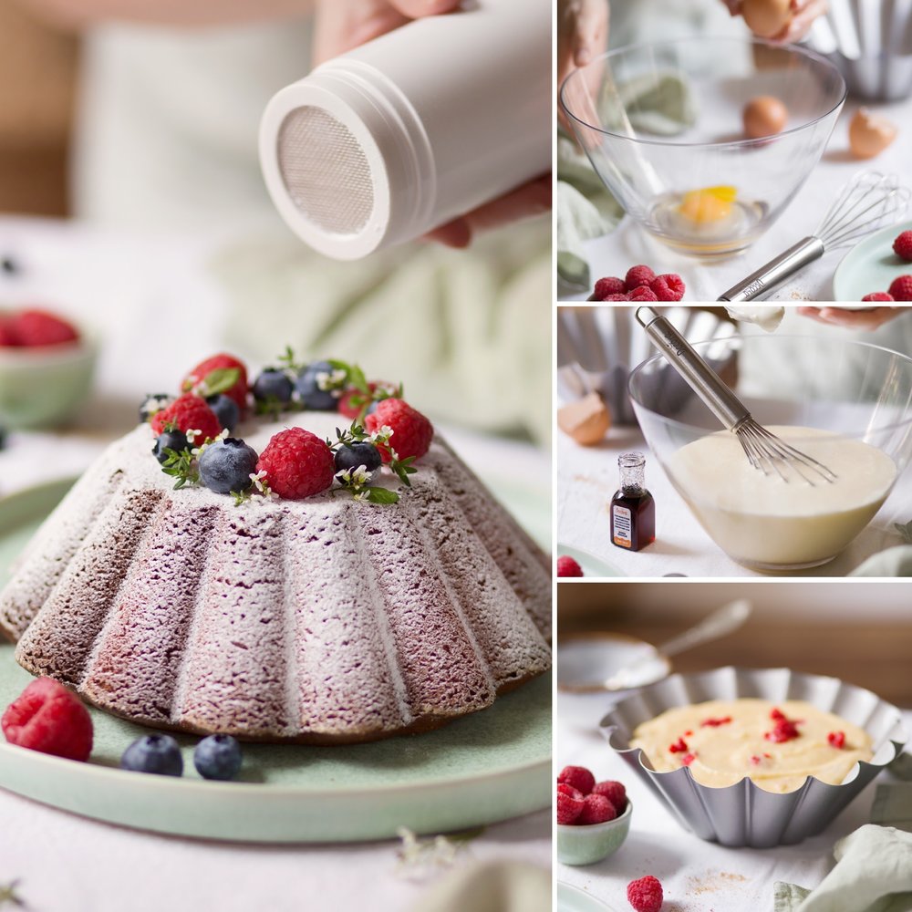 Decora Non-stick brioche / pudding mold 20cm