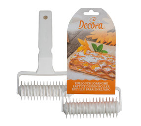 Decora Ruitpatroonrol voor deeg, 10 cm Decora Ruitpatroonrol voor deeg, 10 cm