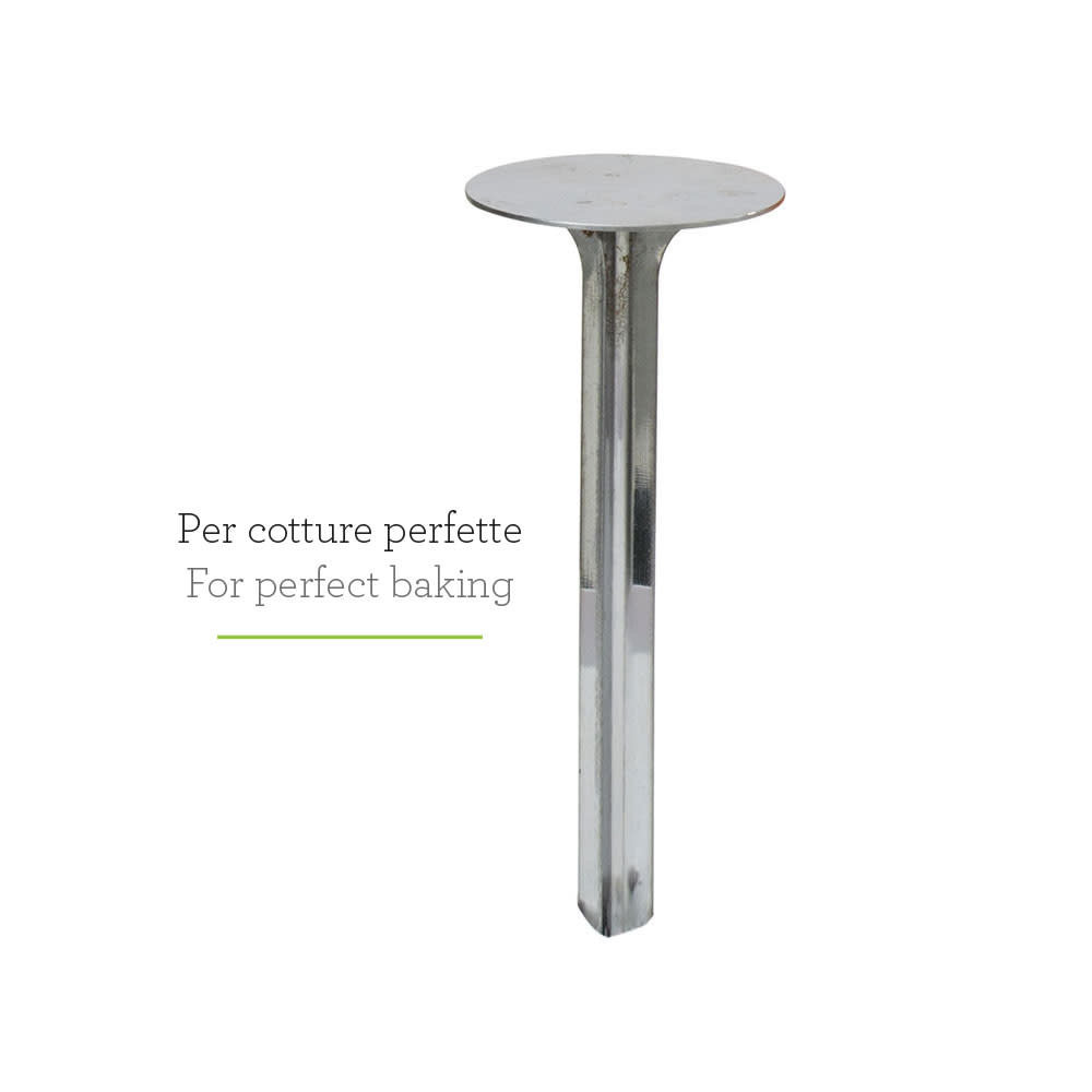 Decora Aluminium warmtegeleidende bakkern voor grote taarten, 4 x 11,5 cm Decora Aluminium warmtegeleidende bakkern voor grote taarten, 4 x 11,5 cm