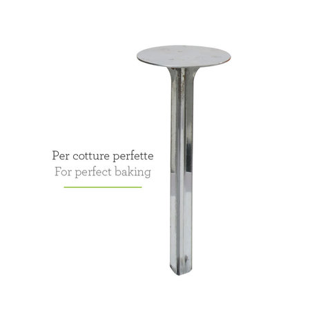Decora Aluminium warmtegeleidende bakkern voor grote taarten, 4 x 11,5 cm Decora Aluminium warmtegeleidende bakkern voor grote taarten, 4 x 11,5 cm