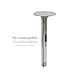 Decora Aluminium warmtegeleidende bakkern voor grote taarten, 4 x 11,5 cm Decora Aluminium warmtegeleidende bakkern voor grote taarten, 4 x 11,5 cm