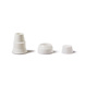 Decora Standard piping bag coupler with freshness cap for changing nozzles