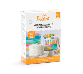 Decora Extra-wit royal icing poeder, 400 g Decora Extra-wit royal icing poeder, 400 g