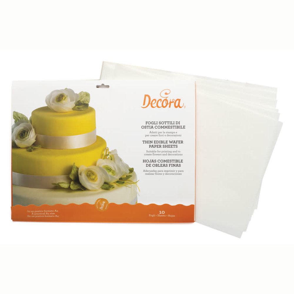 Decora Eetbaar papier A4 10 vellen