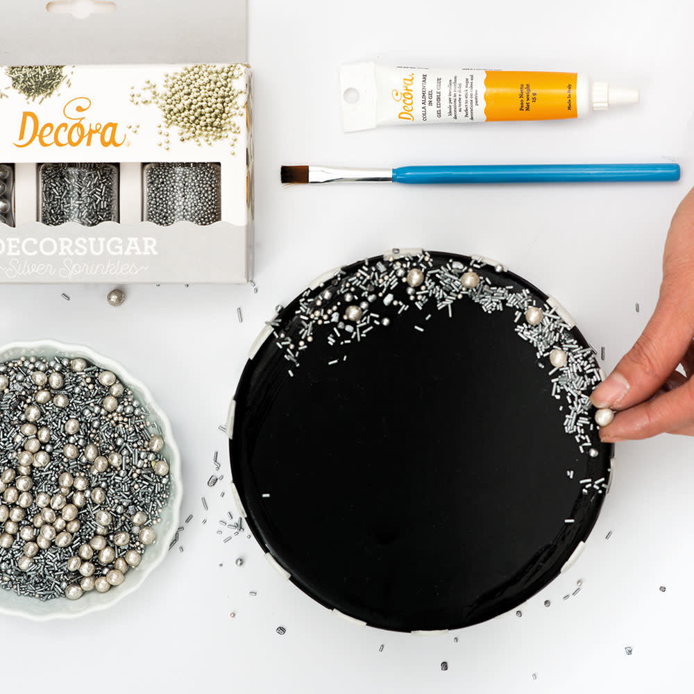 Decora Sprinkle set silver 85g