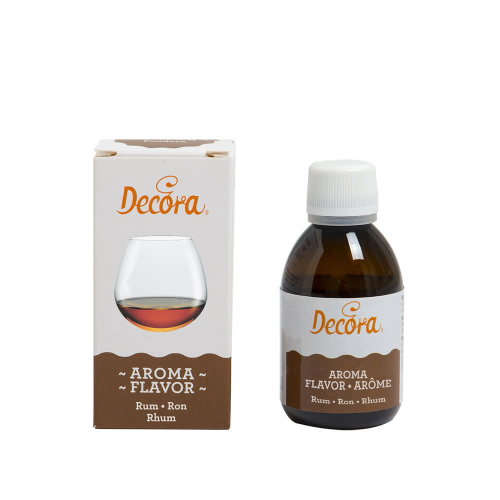 Decora Geconcentreerd rumaroma voor bakken en desserts, 50 g