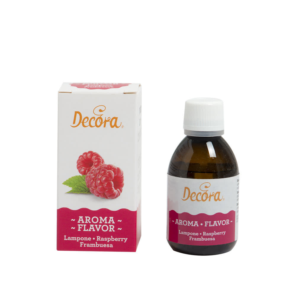 Decora Geconcentreerd frambozenaroma voor bakken en desserts, 50 g