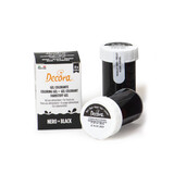 Decora Kleurstof gel zwart 28g