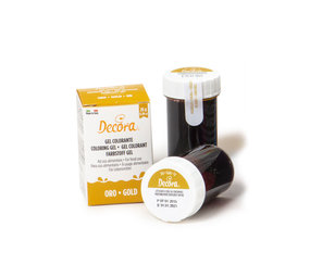 Decora Kleurstof gel oker 28g