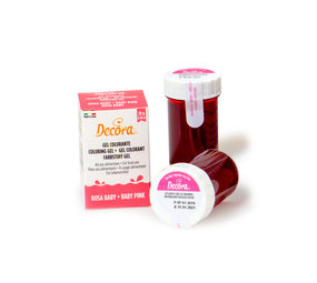 Decora Intense gel food color, Pink, 28 g