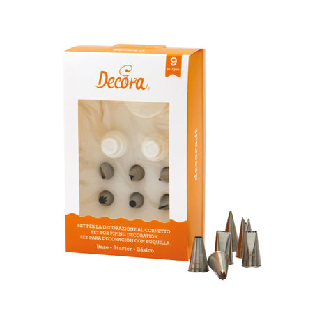 Decora Piping nozzles starter set