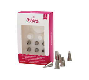 Decora Spuitmondjes rozen, bloemen en blaadjes