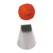Decora Stainless steel meringue piping nozzle with 24 teeth