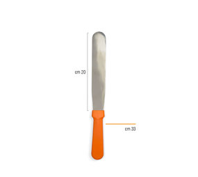 Decora Stainless steel flat spatula, 33 cm